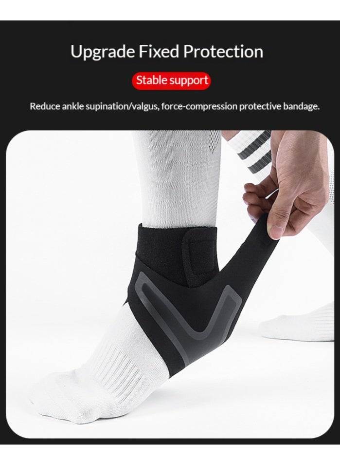 kyncilor 1 Pair Ankle Brace for Women & Men - Breathable Comfortable Adjustable Ankle Wrap, Ankle Support for Running, Basketball, Achilles, Minor Sprains, Joint Pain Relief, Injury Recovery, One Size Fits All - Image 5